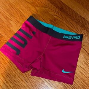 Small Nike Pro shorts